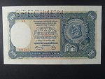 100 Ks 7.10.1940 II.vydání, série A 8, 1x perf. SPECIMEN nahoře