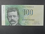 100 Markkaa / Mark 1986 var. podpisů, BNB. B399a