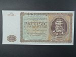 5000 Ks 1944 série 4Kl, nevydaná, 1x perf. SPECIMEN nahoře, He. N3 S1