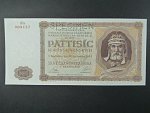 5000 Ks 18.12.1944 série 1Ha, nevydaná, 1x perf. SPECIMEN nahoře, He. N3 S1