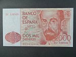 2000 Pesetas 1980, série 2J, BNB. B625a