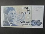 10.000 Pesetas 1985, bez série, BNB. B627a