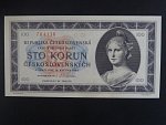 100 Kčs 1945 série C 36