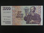 1000 Krónur 2001 podpis