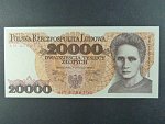 20.000 Zlotych 1.2.1989 série AM, BNB. B842a