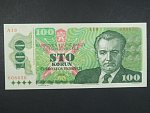 100 Kčs 1989 s. A 19