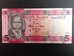 JIŽNÍ SÚDÁN, 5 Pounds 2015, BNB. B111a