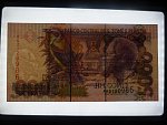 SVATÝ TOMÁŠ, 5000 Dobras 1996, 2 bezpečnostní proužky, BNB. B303b