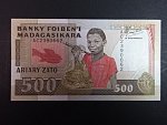 MADAGASKAR, 500 Francs 1988, BNB. B305a