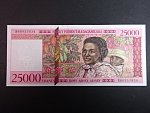 MADAGASKAR, 25.000 Francs 1998, BNB. B316a