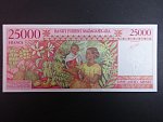 MADAGASKAR, 25.000 Francs 1998, BNB. B316a