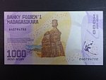MADAGASKAR, 1000 Ariary 2017, BNB. B335a