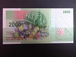 KOMORSKÉ OSTROVY, 2000 Francs 2005, BNB. B308a, Pi. 17