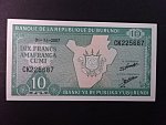 BURUNDI, 10 Francs 2007, BNB. B214l