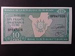 BURUNDI, 10 Francs 2003, BNB. B214j