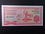 BURUNDI, 20 Francs 2005, BNB. B215m