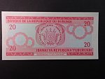 BURUNDI, 20 Francs 2005, BNB. B215m