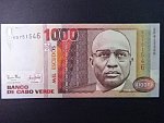 KAPVERDY, 1000 Escudos 1989, BNB. B207a