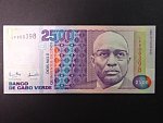 KAPVERDY, 2500 Escudos 1989, BNB. B208a