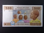 STŘEDNÍ AFRIKA-GABON, 500 Francs 2002 A, BNB. B106Ac1
