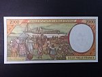STŘEDOAFRICKÉ STÁTY-KONGO, 2000 Francs 2000 C, BNB. B103Cg