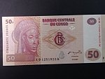 KONGO, 50 Francs 2007 KB/K, BNB. B319a