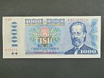 1000 Kčs 1985 série C 87, sériové čísla dál od sebe
