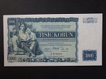1000 Kč 25.5.1934, série J, 1x perf. SPECIMEN