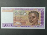 MADAGASKAR, 5000 Francs 1995, BNB. B314b