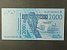 AFRIKA - ZÁPADNÍ AFRIKA, MALI, 2000 Francs 2003 D, BNB. B122Da