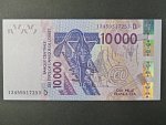 ZÁPADNÍ AFRIKA, MALI, 10000 Francs 2013 D, BNB. B124Dm