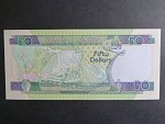 ŠALAMOUNOVY OSTROVY, 50 Dollars 2001, BNB. B214a, Pi. 24