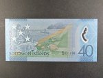 ŠALAMOUNOVY OSTROVY, 40 Dollars 2018, BNB. B226a, Pi. 37