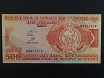 VANUATU, 500 Vatu 1993 série BB, RESERVE BANK, BNB. B201a, Pi. 5