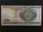 VANUATU, 1000 Vatu 2009 série LL, RESERVE BANK, BNB. B205c, Pi. 10