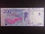 ARGENTINA, 200 Pesos 2016 REPLACEMENT R/A, BNB. B420az, Pi. 364