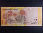 VENEZUELA, 5 Bolivares 2007, BNB. B359b, Pi. 89