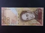 VENEZUELA, 100 Bolivares 2007, BNB. B363a, Pi. 93