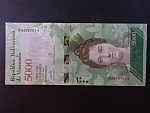 VENEZUELA, 5000 Bolivares 2017, BNB. B367b, Pi. 97