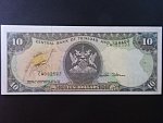 TRINIDAD A TOBAGO, 10 Dollars 1985 posun číslovače, BNB. B213d, Pi. 38