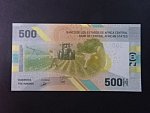 STŘEDNÍ AFRIKA, 500 Francs 2020, BNB. B111a