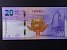 ÁZIE - MAKAO, Banco National 20 Patacas 2019, BNB. B090a