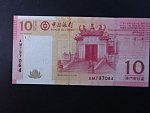 MAKAO, Bank of China 10 Patacas 2013, BNB. B213b, Pi.108