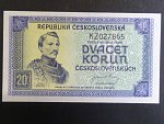 20 Kčs 1945 série KZ