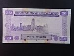 MAKAO, Banco National 20 Patacas 1996, BNB. B062a, Pi. 66