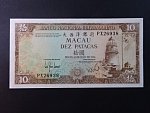MAKAO, Banco National 10 Patacas 1984, BNB. B056j, Pi. 59