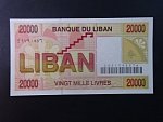 LIBANON, 20.000 Livres 2001, BNB. B523a, Pi. 81