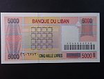 LIBANON, 5000 Livres 2001, BNB. B522a, Pi. 79
