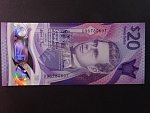 BARBADOS, 20 Dollars 2022, BNB. B242a