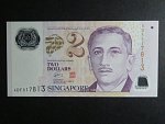 SINGAPUR, 2 Dollars 2011, BNB. B208e, Pi. 46
